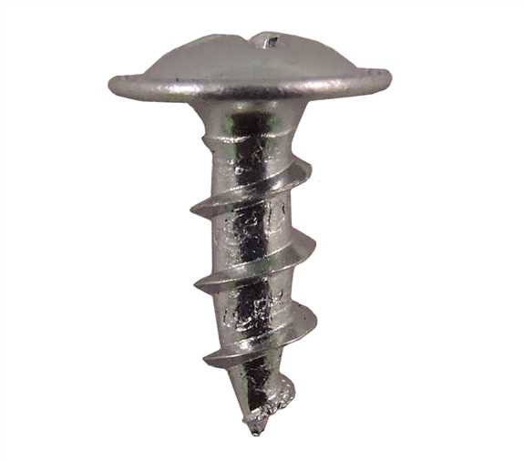 Quickscrews 8 x .5 Phillips-Round Washer Head Zinc Plated 1000/PK-12PK/CS